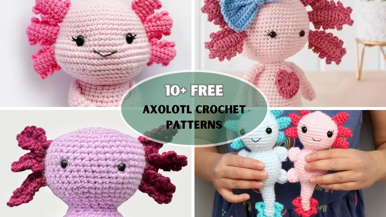 Free Axolotl Crochet Patterns