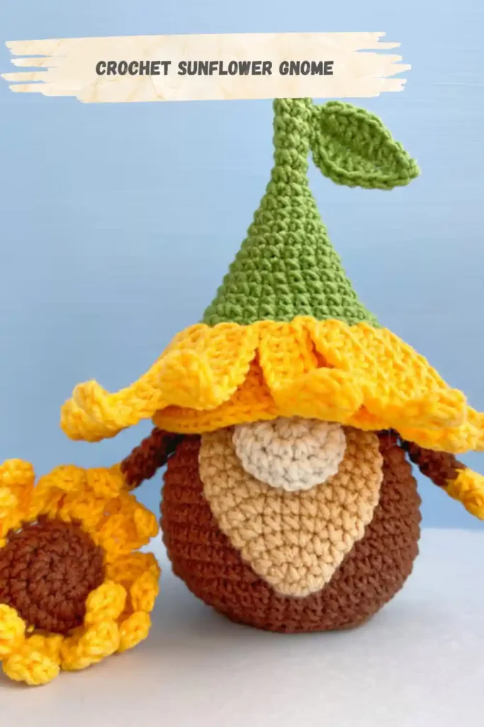 free sunflower crochet pattern