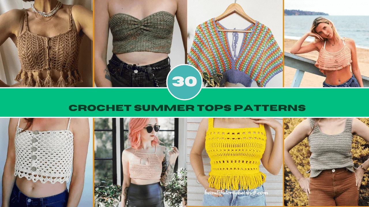 Crochet Summer Tops Patterns