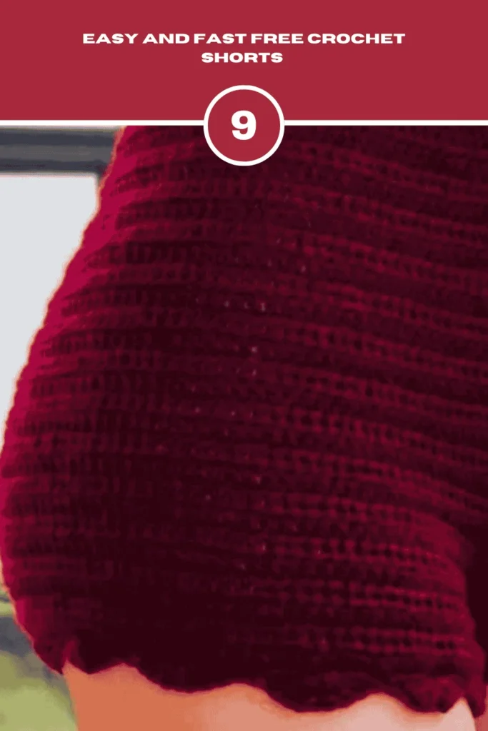 Easy And Fast Free Crochet Shorts 