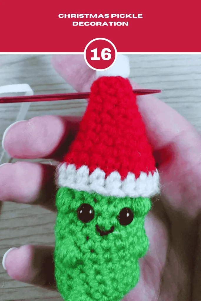 Christmas Pickle Decoration Crochet Christmas Ornaments