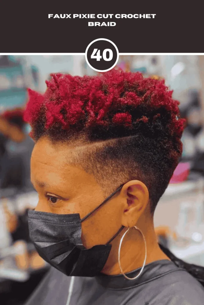 Faux Pixie Cut Crochet Braid 