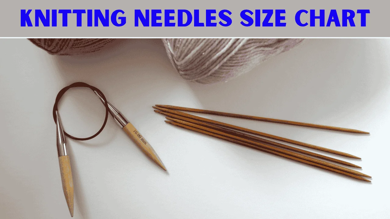 Knitting Needle Size Chart