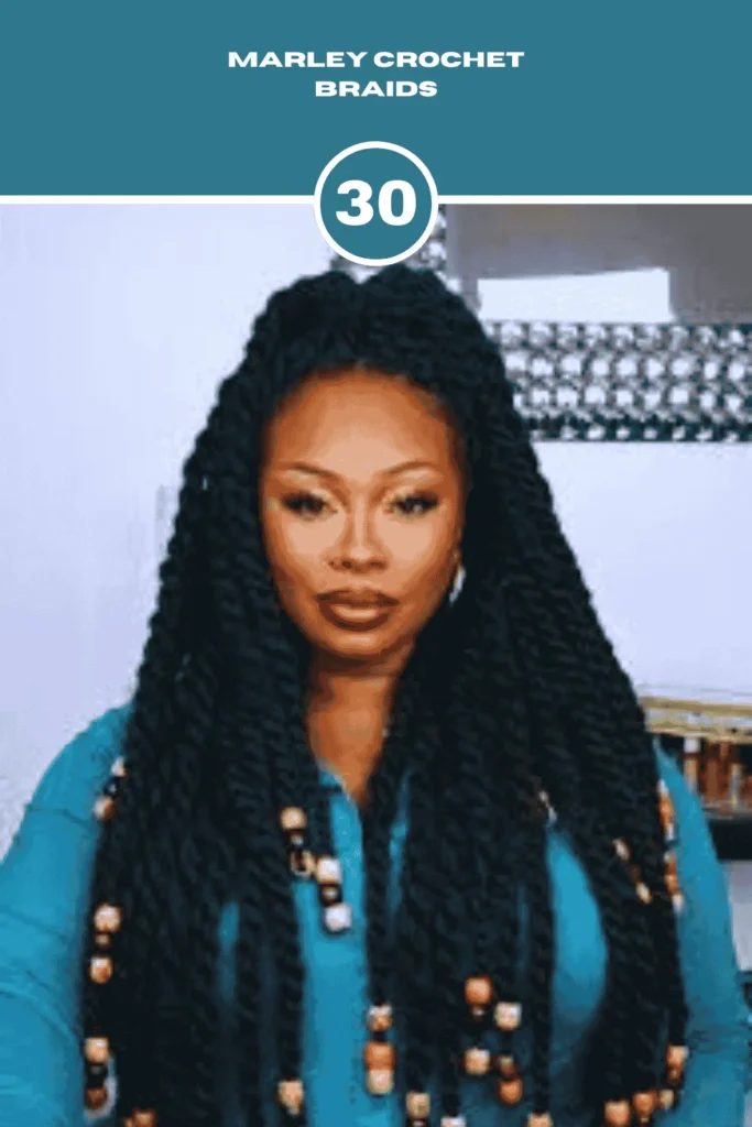Marley crochet braids