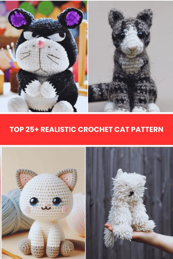  realistic crochet cat pattern free 