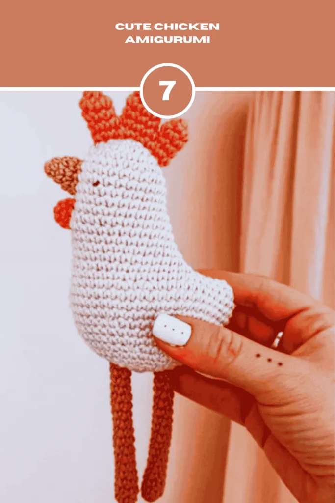 Cute Crochet Chicken Amigurumi Pattern