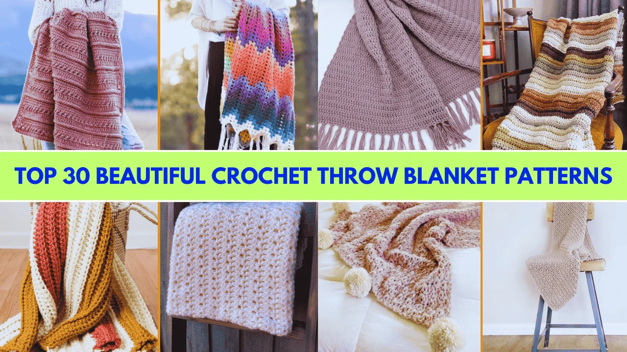 Crochet Throw Blanket