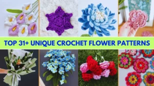 Unique Crochet Flower Patterns
