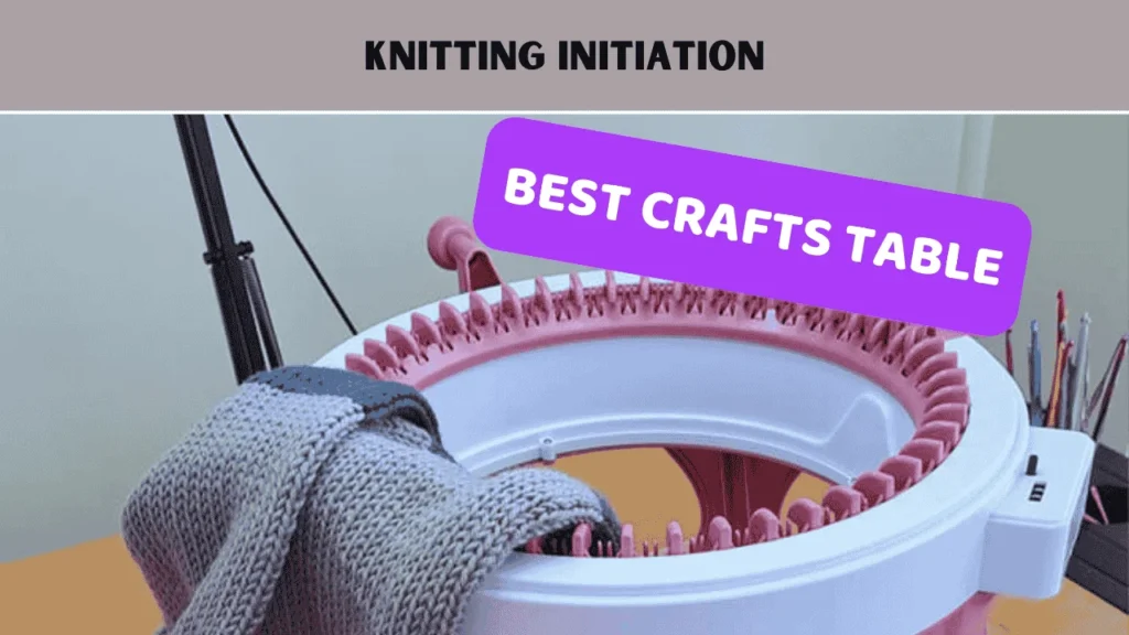 To Use a Circular Knitting Machine, the 3rd step is to Knitting initiation