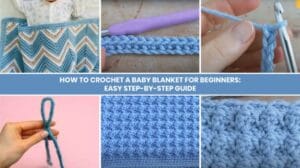 How to crochet a baby blanket for Beginners